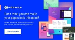 What is a landing page design?