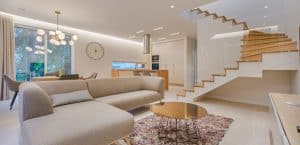 How do I create an interior design profile?