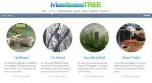 create a tree trimming website create a tree trimming website