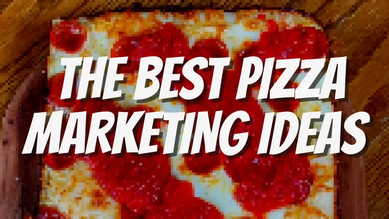 How do you attract customers to your pizza shop?