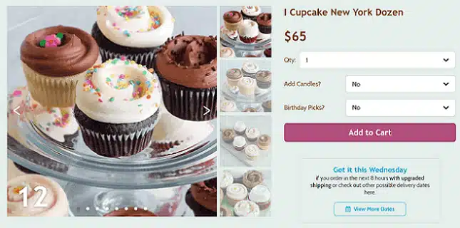 How do I create a website for my baking business?