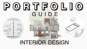 How do I create an online interior design portfolio?