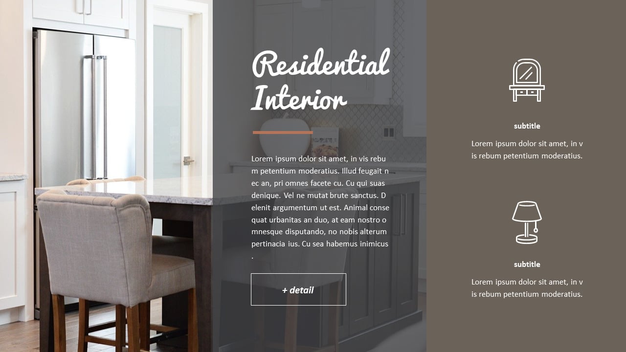How do I create an interior design profile?