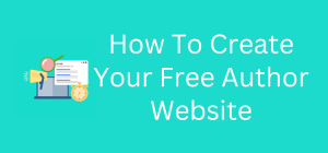 How do I create an author website for free?