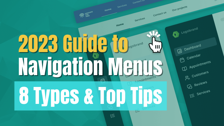 How many menus should a website have?