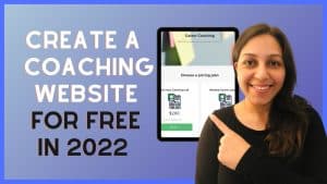 How do I create an online coaching website?