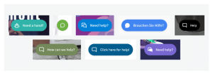 example of a website widget