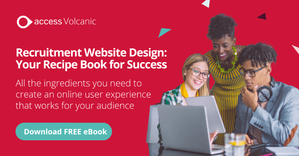What is a recruitment page?