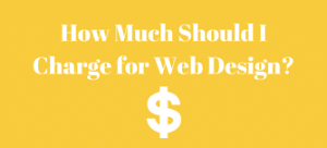 How much should I charge for website design?