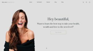 life coach website look like