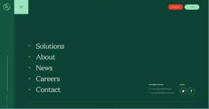 How many menus should a website have?