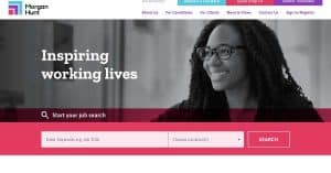 How do I create a recruitment agency website?