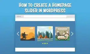 How do I create a slider for my website? How do I create a slider for my website?