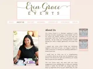 create an event planning website create an event planning website