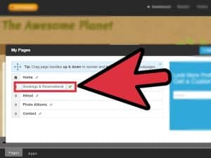 create a tourism website
