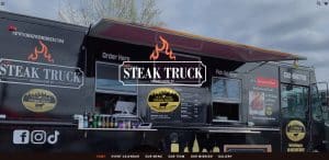 What makes a good food truck website design?