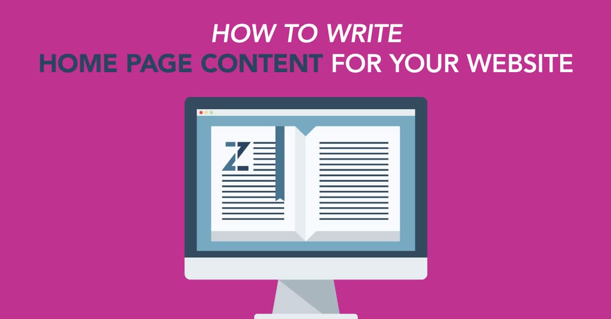 What content goes on home page?