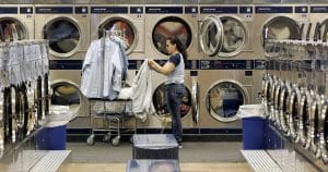 How can I promote my laundry business online?