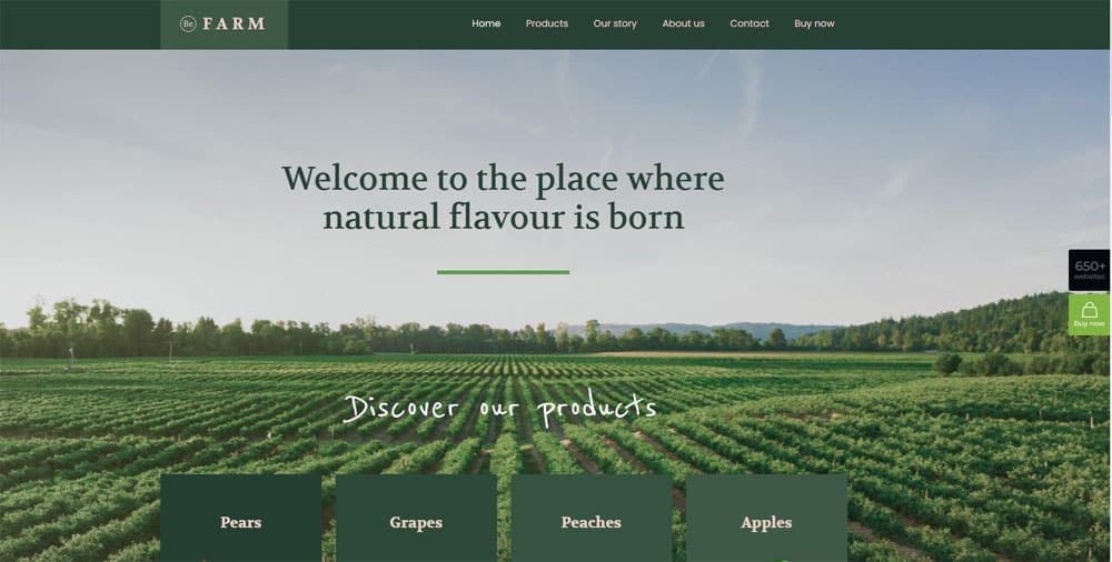ecommerce website for farmers