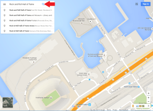 Using a location map on my website