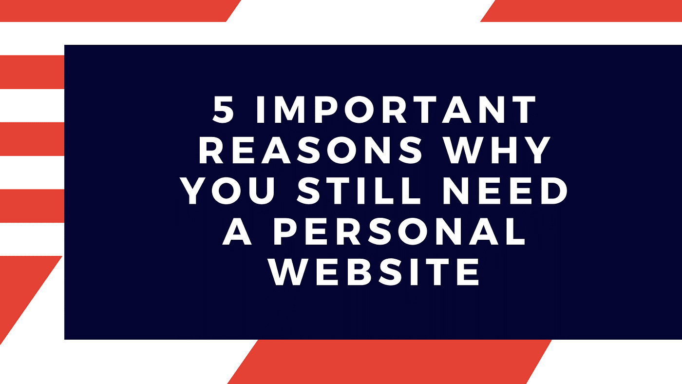 5 reasons why you need a website