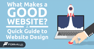 How do you describe the look of a website?