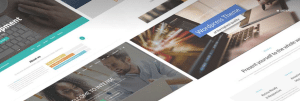 How do you describe the look of a website?