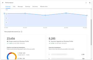 What are insights on a website?