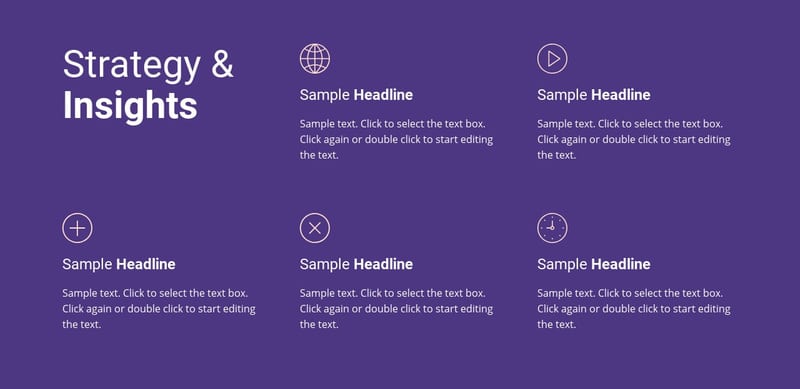 What are insights on a website?