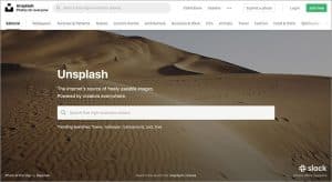 Where can I download images for website?