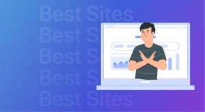 What are 2 characteristics of a bad website?