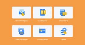 what types of website contact forms are there?