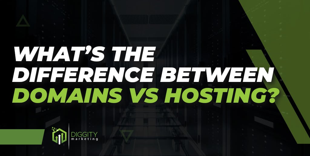 whats the difference between hosting and domains?