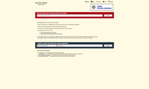 access old websites?