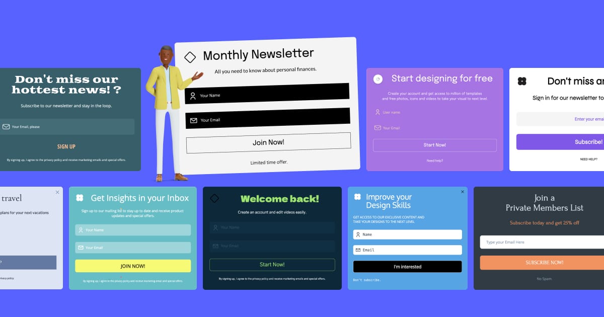 10 Essential Types of Contact Forms for Every Website