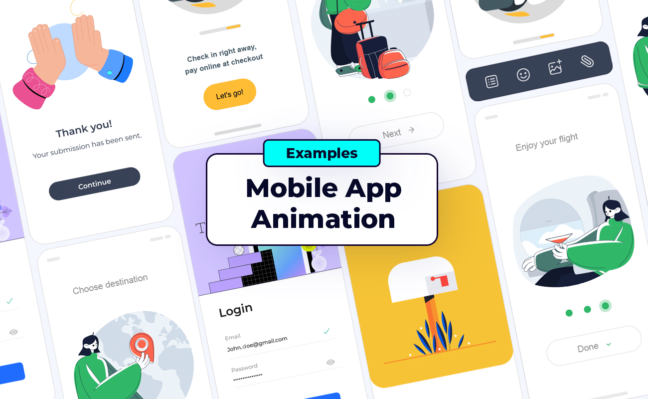 Using Full-Screen Animations for Storytelling In Websites